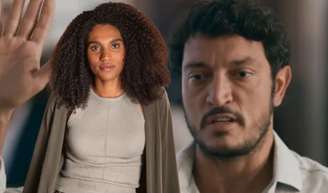 Elenice (Mariana Sena) apanha de Tom (Allan Souza Lima) no capítulo 100 de 'Quem ama cuida'.