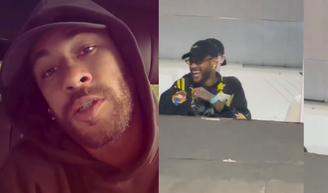 'Podem me xingar à vontade. Sei que vocês me amam': Neymar compra briga com torcida do Atlético-MG em jogo do Santos e reage ao 'hate'.