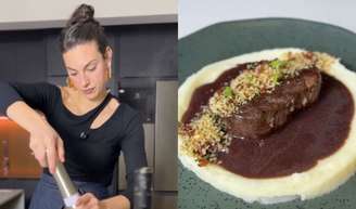 Aprendi com uma participante do 'MasterChef 2026': essa alcatra ao molho de vinho é simples, suculenta e ideal para saborear no jantar em um dia com frio e chuva.