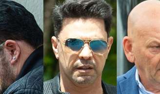 Marrone, Zezé Di Camargo, Luciano Hang e mais famosos dão adeus a Rick, dupla de Renner, em velório após acidente de helicóptero.