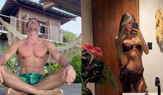 Cauã Reymond viaja para destino paradisíaco com suposta nova namorada, ex-affair de Gabriel Medina e João Guilherme Silva, e se hospeda em hotel com diárias de R$ 21 mil.