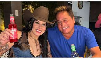 Ana Castela se surpreendeu com a mudança na aparência de Leonardo, um mês após ele parar de beber.