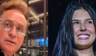 Vai inchar de novo': Ana Castela zoa Leonardo por ex-sogro beber de novo; pai de Zé Felipe impressionou por mudança em quase 30 dias sem álcool: 'Voltei, Brasil'.