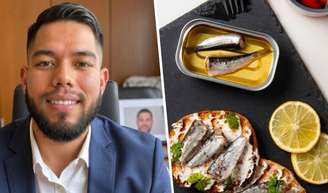 César Dasilva, personal trainer, indica: 'As latas de sardinha que você tem no armário são um dos itens estratégicos quando se passa dos 40'.