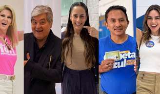 Famosos nas eleições 2026: veja os votos de Silvia Abravanel, Rachel Sheherazade, Inês Brasil, Datena, Tiririca e mais.