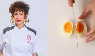 Aprendi com uma chef do 'MasterChef Profissionais' o segredo dos ovos cozidos perfeitos: trinque-os antes de levar à agua quase fervente e faça um banho-maria com gelo assim que retirar da panela.