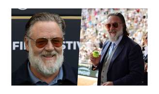 A transformação de Russell Crowe aos 62 anos para voltar a lutar contra Roma em seu novo filme histórico, agora rodado na Espanha.