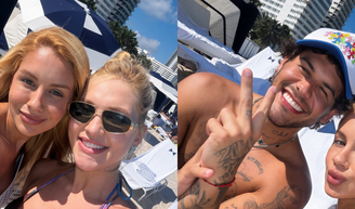 'Ela ainda está apaixonada...': após rumores de reconciliação, influenciadora vê Virginia e Zé Felipe juntos em Miami e revela impressão sobre o clima entre os ex.