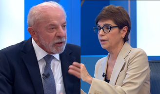 'Renata Lo Prete coloca Tralli e Renata Vasconcellos no chinelo': jornalista é exaltada após sabatina com Lula na Globo, e web aponta diferença gigantesca em relação ao primeiro turno.