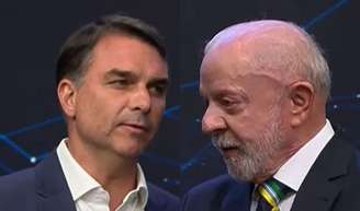 O primeiro debate entre Lula e Flávio Bolsonaro aconteceu neste domingo, 18 de outubro, na Band.