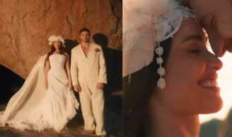 Vestido de noiva com crochê feito pela avó, cerimônia íntima no Cariri paraibano e forró com fogueira: Juliette se casa com Kaique em casamento que une tradição nordestina e afeto de família.