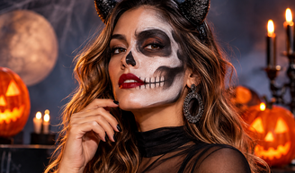 Maquiagem para Halloween 2026: um raio-x com as melhores dicas de especialistas, da pele com alta fixação aos penteados de impacto.