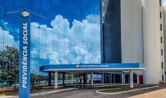 Prédio do Instituto Nacional do Seguro Social. Edfício sede do INSS