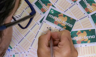 Mega-Sena: aposta simples é feita com a escolha de seis dezenas