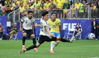 Martinelli foi o herói do Brasil contra o Japão na Copa do Mundo.