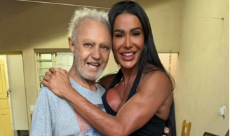 Musa fitness não detalhou os motivos do afastamento, mas fez questão de celebrar o reencontro com Elias Barbosa