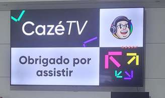 Cazé TV corta jogo do São Paulo antes do fim