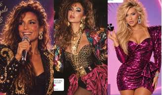 Ivete Sangalo, Sabrina Sato e Virginia Fonseca na trend dos anos 80