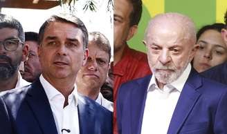 Flávio Bolsonaro e Lula disputam o segundo turno das eleições presidenciais.