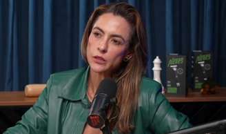 A senadora Soraya Thronicke durante entrevista ao podcast 3 Irmãos