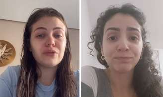 Maira Cardoso, namorada de Mingau, e Isabella Aglio, filha do baixista do Ultraje a Rigor, se emocionaram ao gravar stories sobre estado de saúde do músico, que foi baleado na cabeça