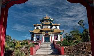 Templo Khadro Lin, em 3 Coroas 