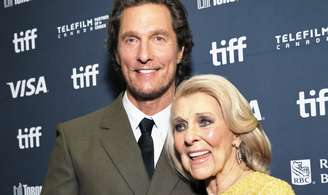 Matthew McConaughey e sua mãe