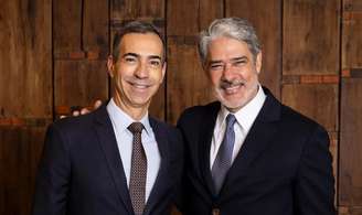 César Tralli sucedeu a William Bonner no 'JN': audiência estável após a troca