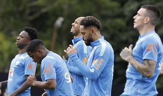 Treino Seleção Brasileira 