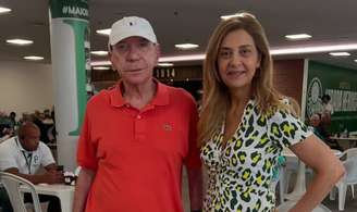 José Roberto Lamacchia é casado com Leila Pereira, presidente do Palmeiras.