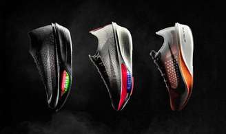 Os modelos Nike Apex, Alphafly 4 e Swooshfly
