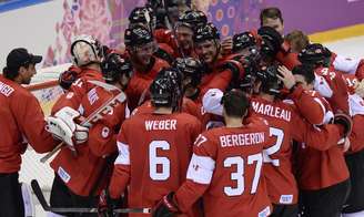 Canadá levou medalha de ouro no hóquei sobre o gelo