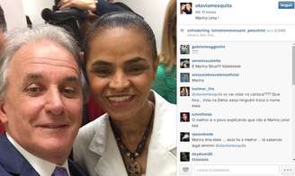 Ops! Otávio Mesquita tira selfie e erra o nome de candidata