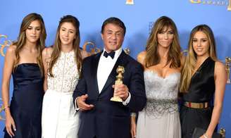 Sylvester Stallone recebeu o prêmio de Melhor Ator Coadjuvante em longa metragem por sua atuação em "Creed: nascido para lutar", filme sequência da famosa série "Rocky"