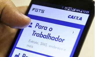 Aplicativo do FGTS; o cronograma dos saques e forma da liberação serão estabelecidos pela Caixa Econômica Federal