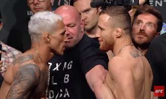 Charles do Bronx vai enfrentar Justin Gaethje na luta principal do UFC 274 (Foto: Reprodução/UFC)