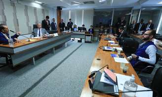 Brasília (DF) 17/06/2023 Reunião do Conselho de Ética e Decoro Parlamentar do Senado para decidir se aceita ou não pedidos de representação contra 10 senadores. Foto Lula Marques/ Agência Brasil.