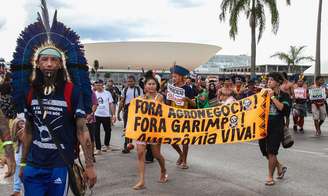 Indígenas se mobilizam para acompanhar julgamento do marco temporal