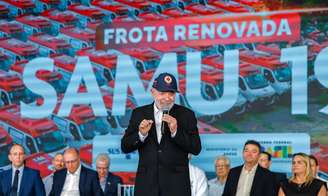 Luiz Inácio Lula da Silva (PT) em discurso no Alto da Boa Vista - Sorocaba - SP.