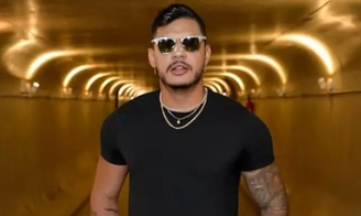O rapper Hungria, que está internado em Brasília sob suspeita de ter consumido bebida adulterada