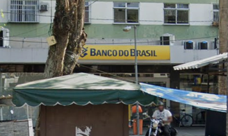 Agência do Banco do Brasil no bairro Caju, na Zona Norte do Rio de Janeiro