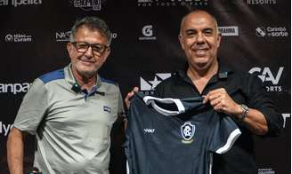 Juan Carlos Osorio e Marcos Braz 