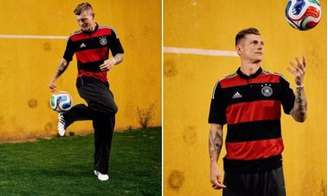 Tony Kross foi modelo do relançamento da Alemanha no 7 a 1