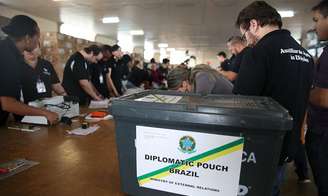 Votação no exterior