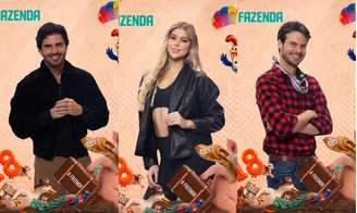 Alfredo, Eduarda e Igor disputam a Prova do Fazendeiro após a formação da quarta Roça de 'A Fazenda 18'