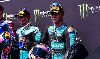 David Alonso e Dani Holgado protagonizam clima tenso após acidente no GP da Indonésia.