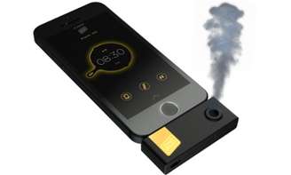 Dispositivo se conecta a um aplicativo no iPhone para emitir o cheiro de bacon