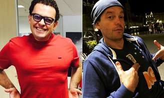 Fernando Rocha 18,6 kg mais magro (na imagem à direita) 