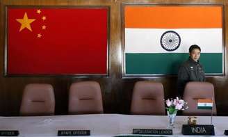 Sala de conferência usada para reuniões entre comandantes militares da China e da Índia, na fronteira entre os dois países 11/11/2009 REUTERS/Adnan Abidi/Files