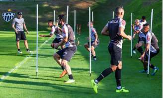 Micale viaja com 20 jogadores para enfrentar o Fluminense no Maracanã (Foto: Divulgação site oficial Atlético-MG)